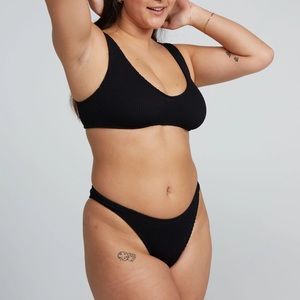 Youswim Eva Cheeky Two Piece Black